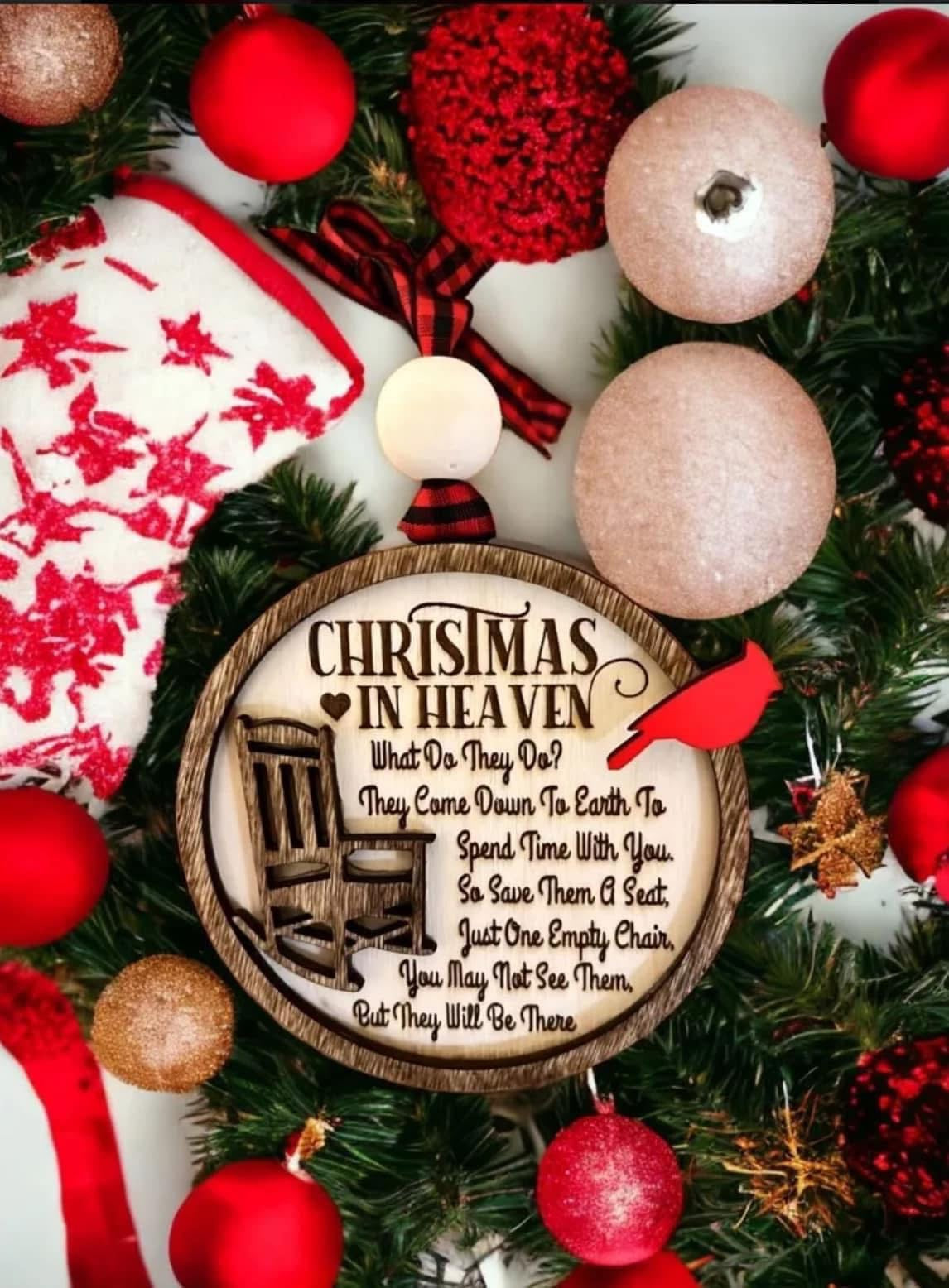 Christmas In Heaven Ornament