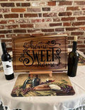 Home Sweet Home Engraved Cutting Board