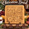 Engraved Wooden Charcuterie Board